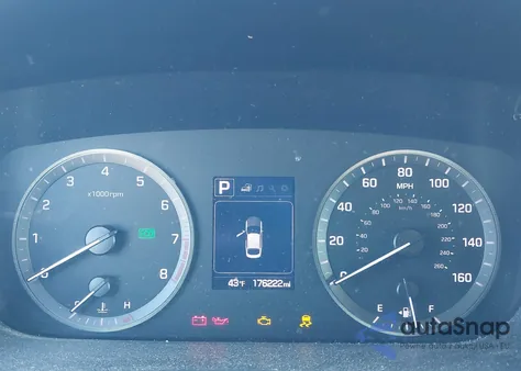 2016 Hyundai Sonata Se из США, поврежденный, VIN 5NPE24AF8GH426817